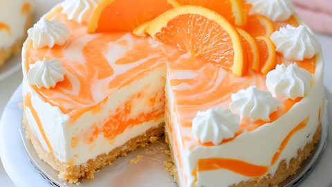 No-Bake Orange Cheesecake Recipe