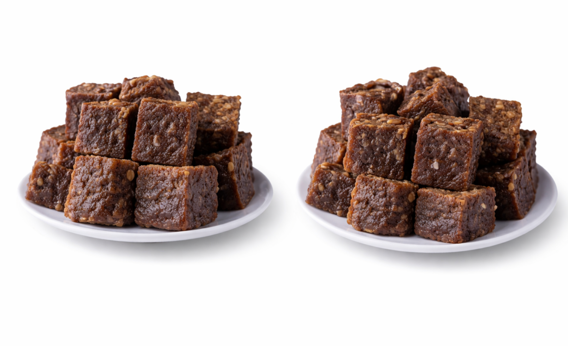 Traditional Sri Lankan Kalu Dodol