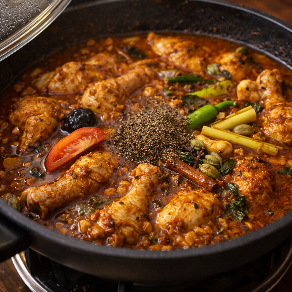 Instructions for Chicken Curry