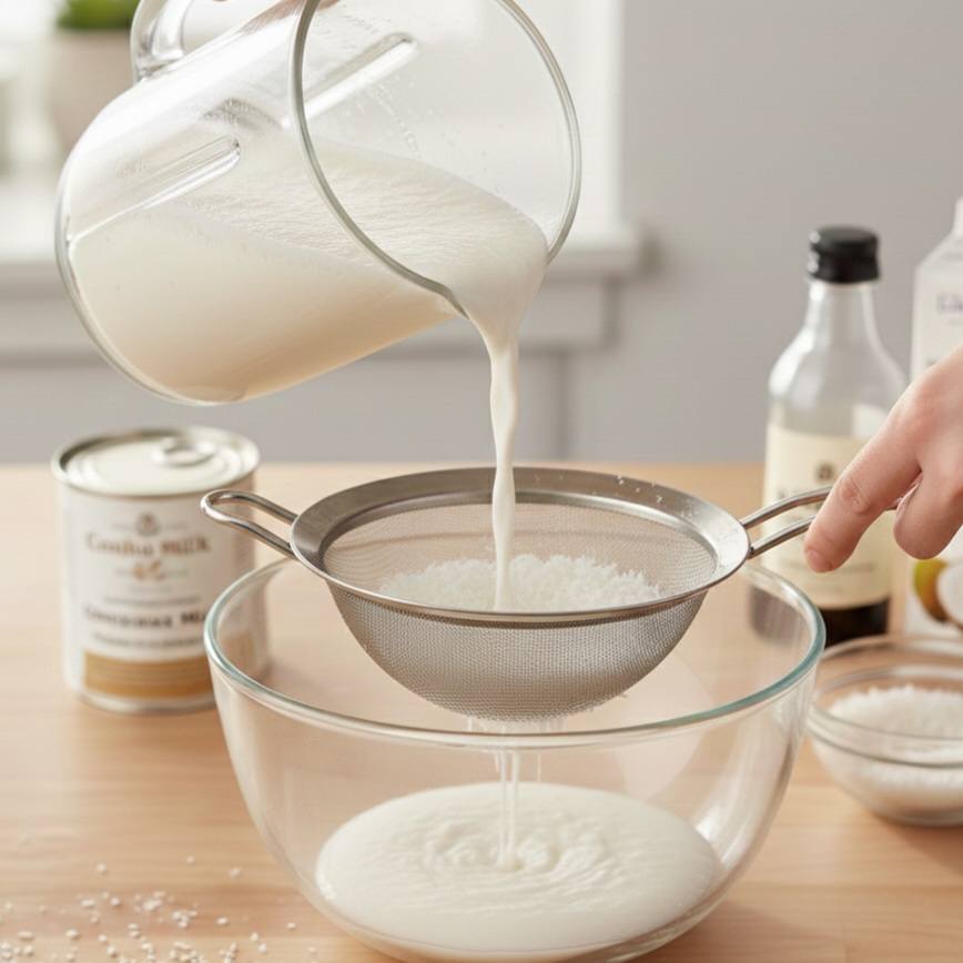 Homemade Coconut Ice Cream Homemade Coconut Ice Cream