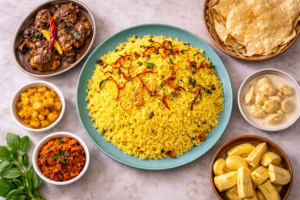 Traditional Yellow Rice Recipe in Sri Lanka Just in 30 Minutes