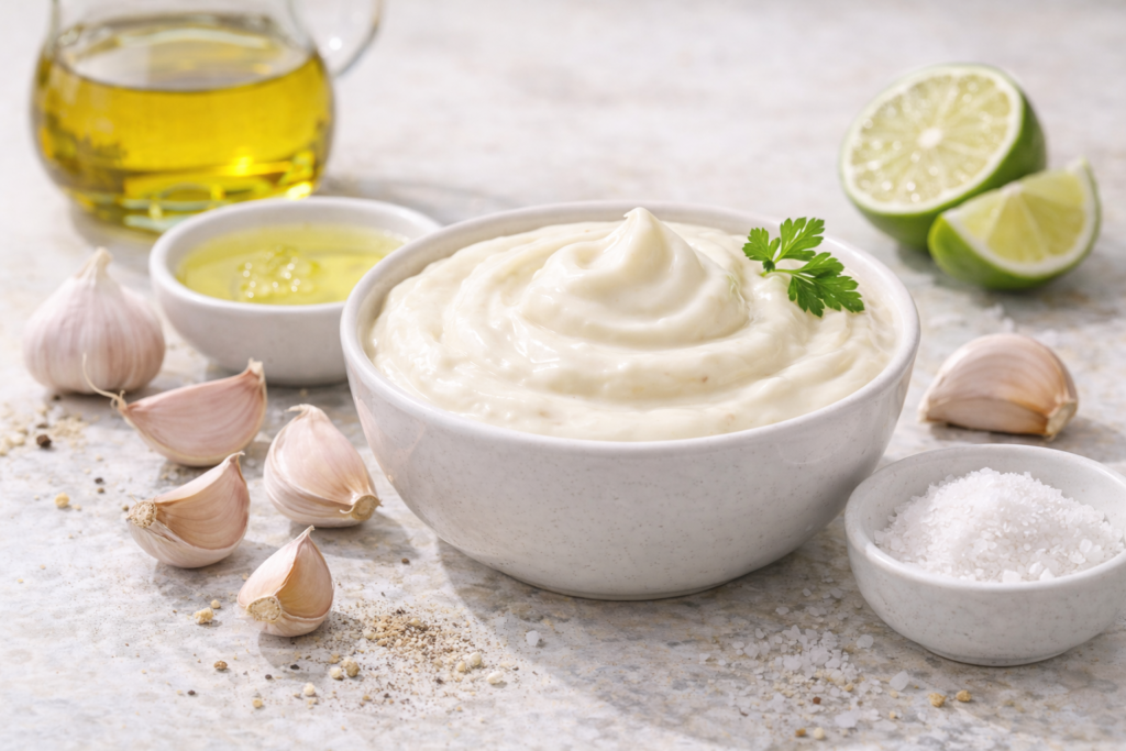 garlic sauce garlic sauce