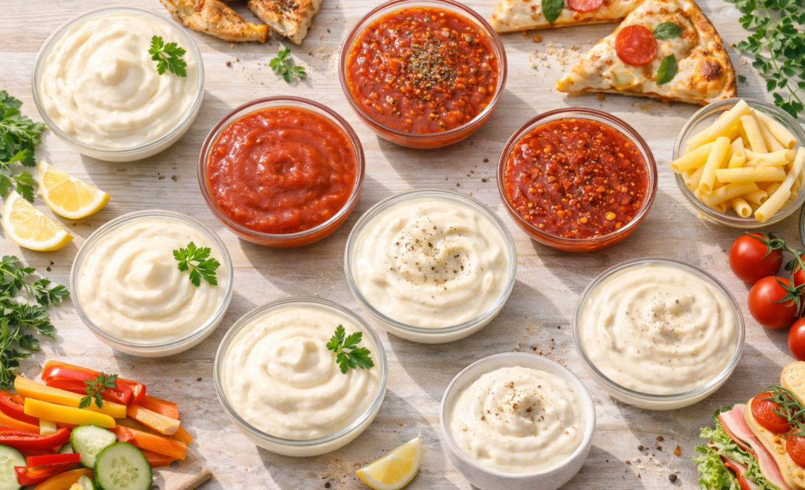 Eight sauce recipes you can make at home