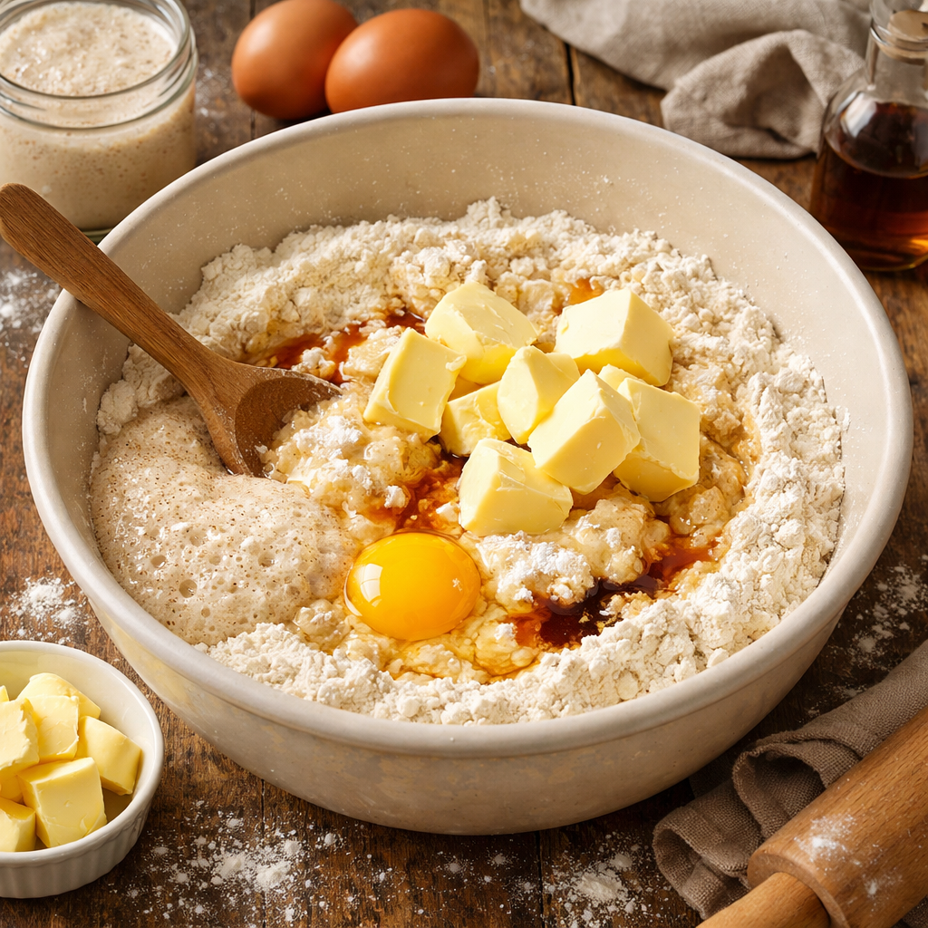 Step 1 How to make a dough