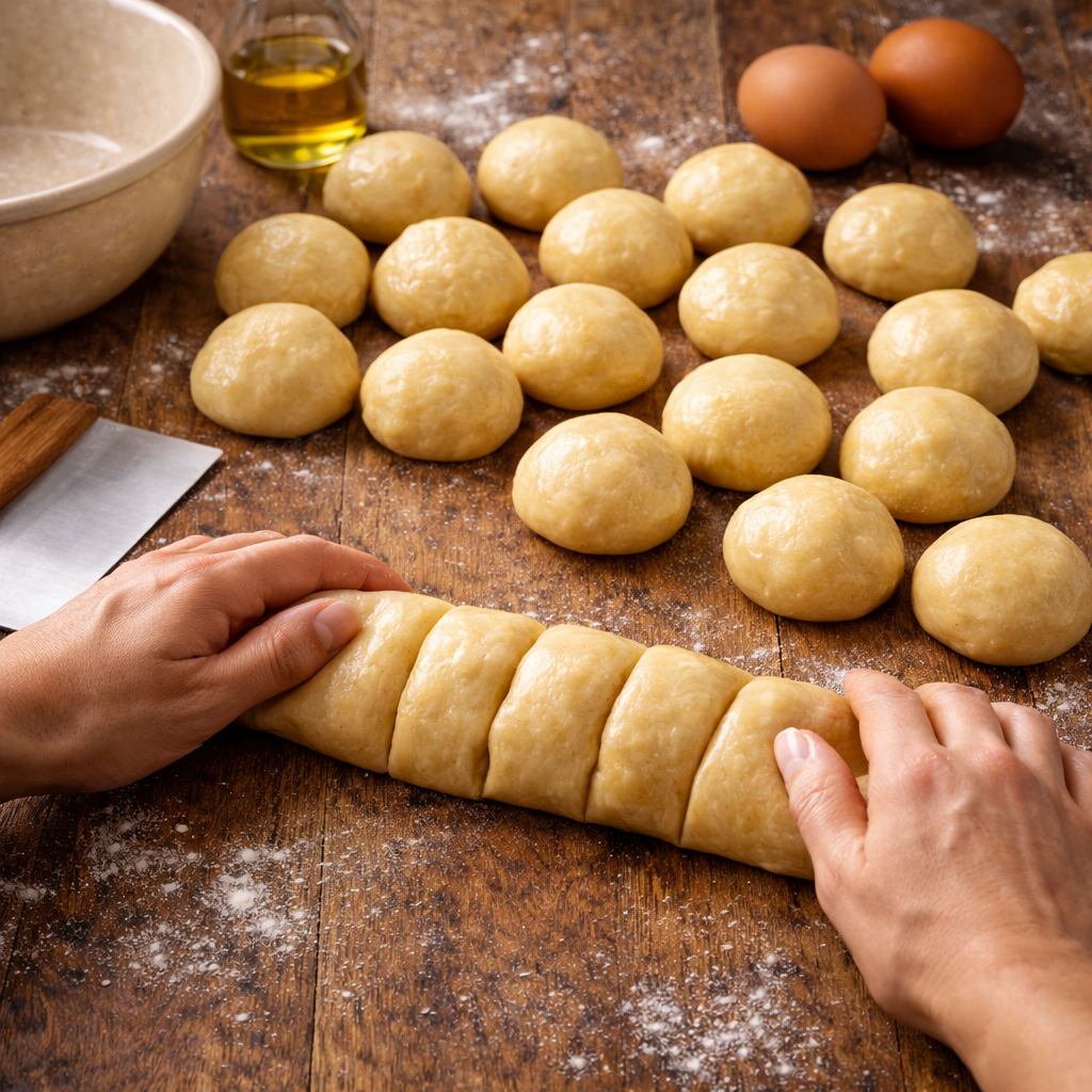 Step 3 Divide into portions