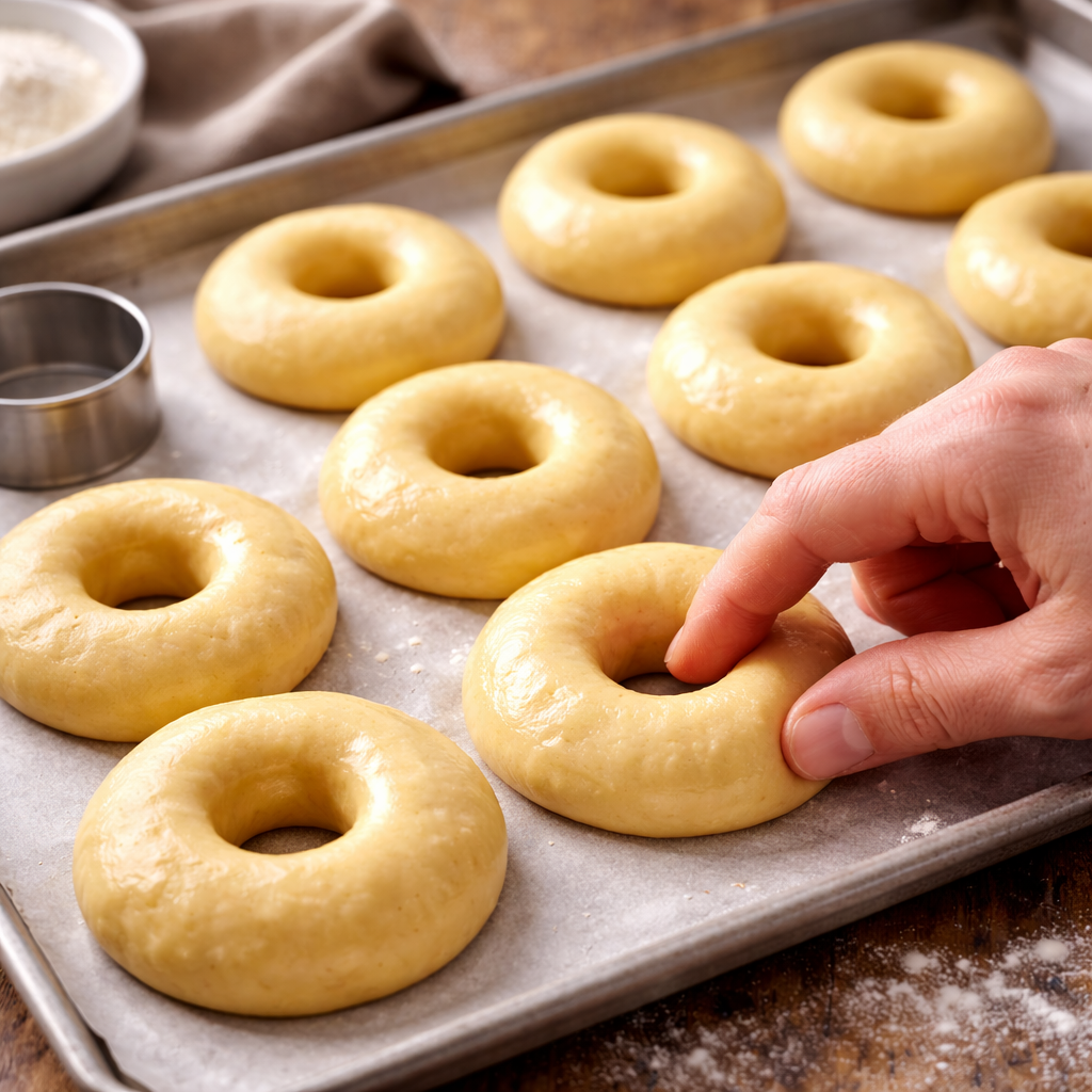 Step 4 Make the doughnut holes in the balls