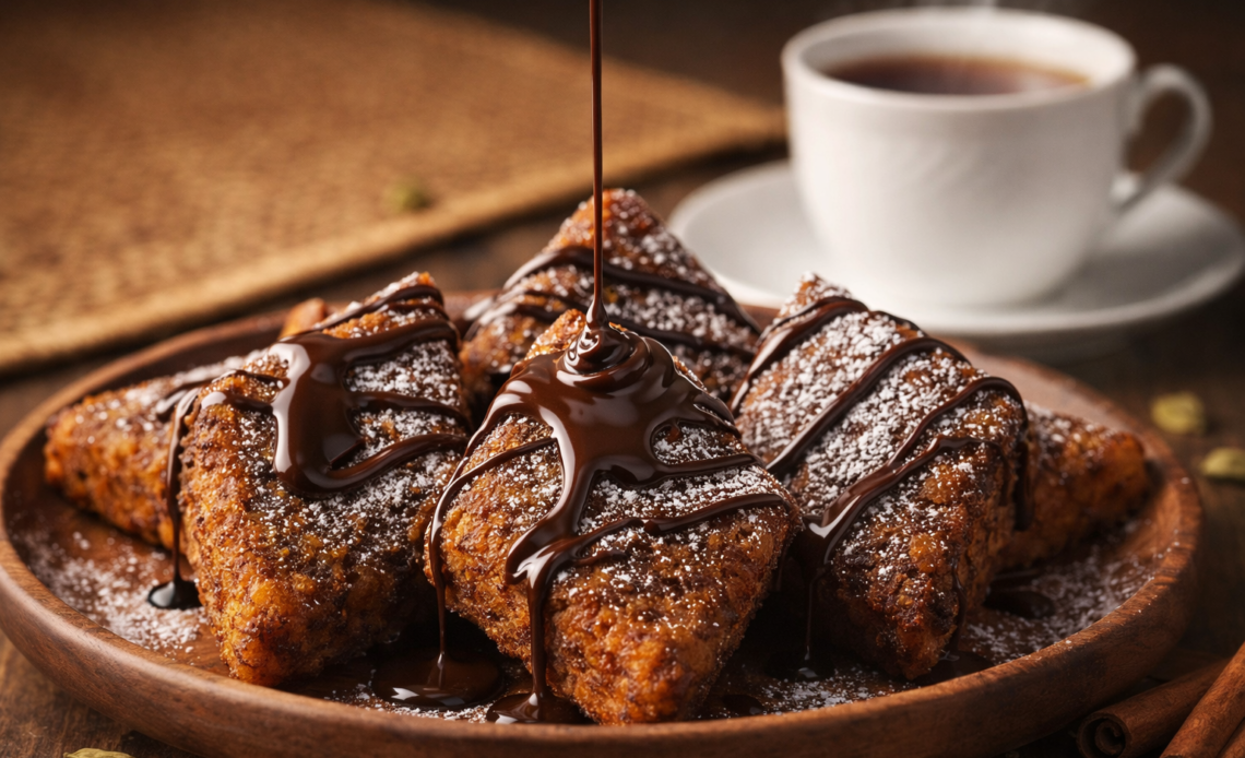 Chocolate Mung Kavum Recipe in Sri Lanka