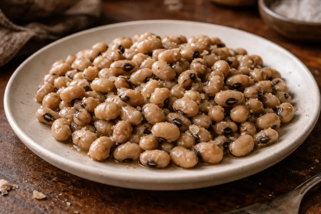 boiled cowpeas kawpi simple homemade dish