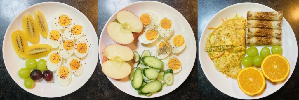 clean eating meals I followed in my dieting journey